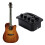 Guitar Pickup LCD Display Tuner Set Kit Instrument 11