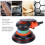 5in Pneumatic Sander Alloy Hand Sanding Polishing 8