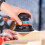 5in Pneumatic Sander Alloy Hand Sanding Polishing 6