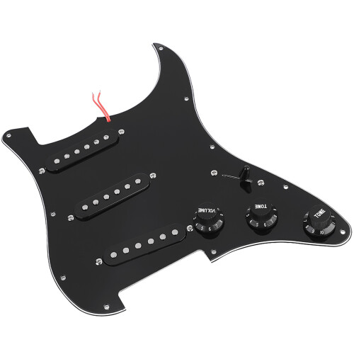 1 Set DIY Electric Guitar Kits Pickguard Back 1