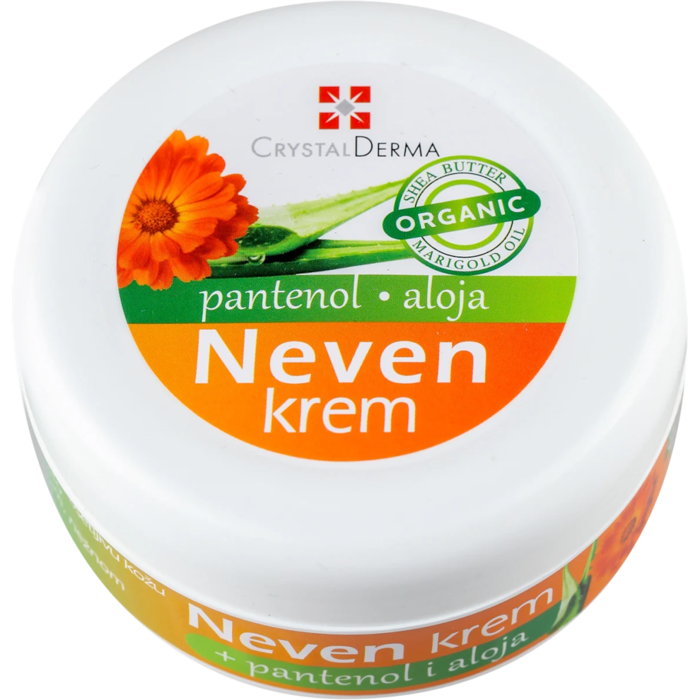 Ageless Derma Cream Crystal Derma Calendula With Panthenol & Aloe Vera 125 Ml