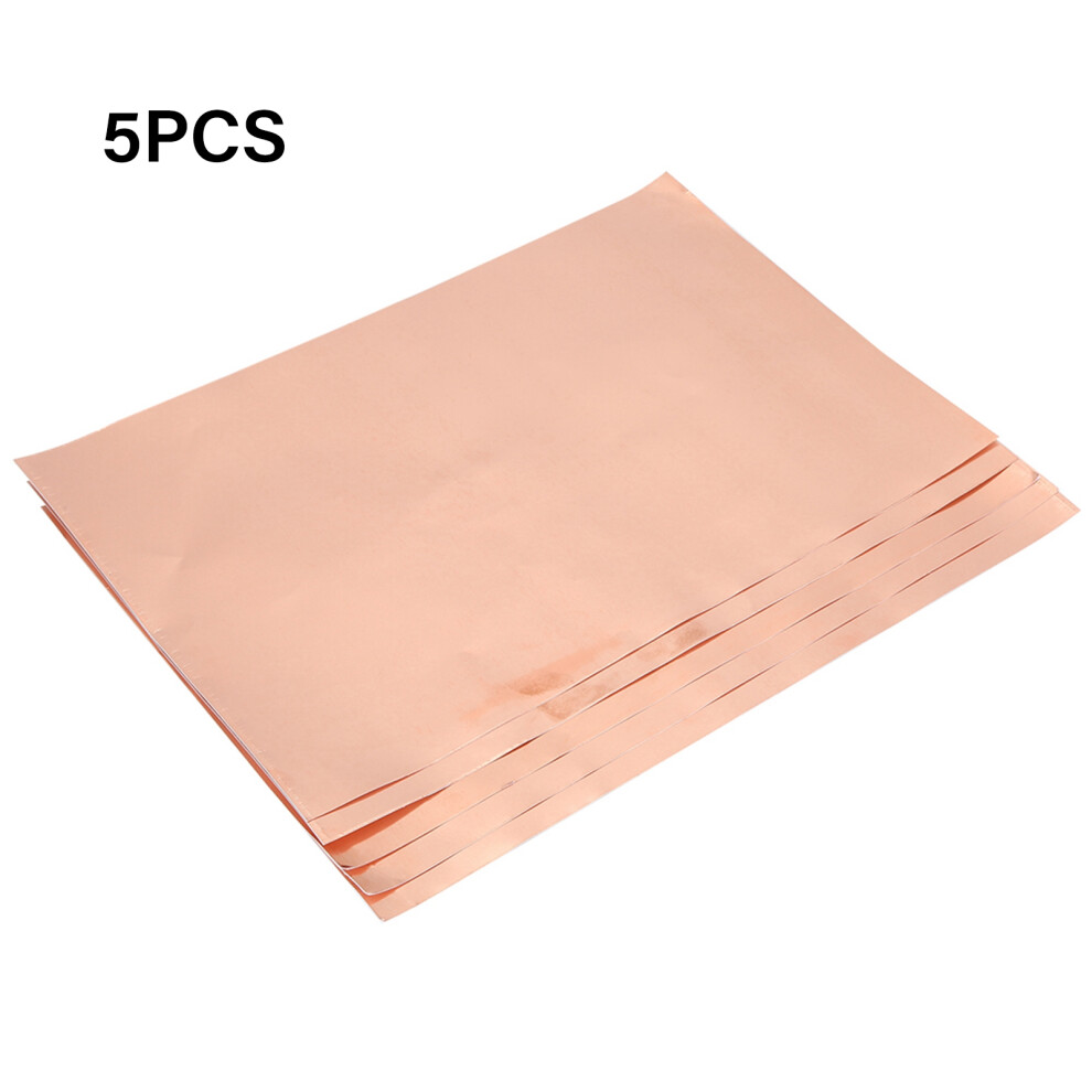 5Pc Highly Conductive Strong Adhesive Copper Foil 8130196980106