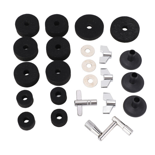 23 Pieces Cymbal Replacement Accessories Non Slip 1