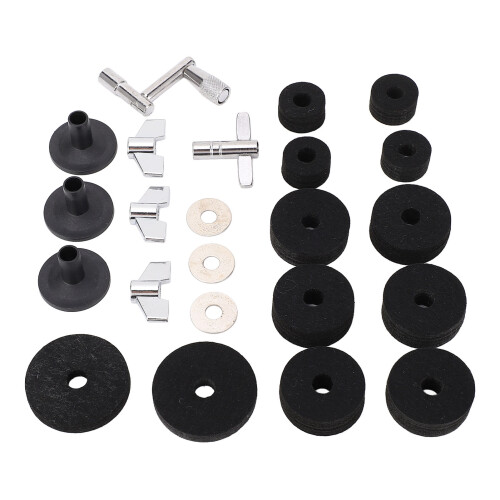 23 Pieces Cymbal Replacement Accessories Non Slip 2