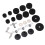 23 Pieces Cymbal Replacement Accessories Non Slip 9