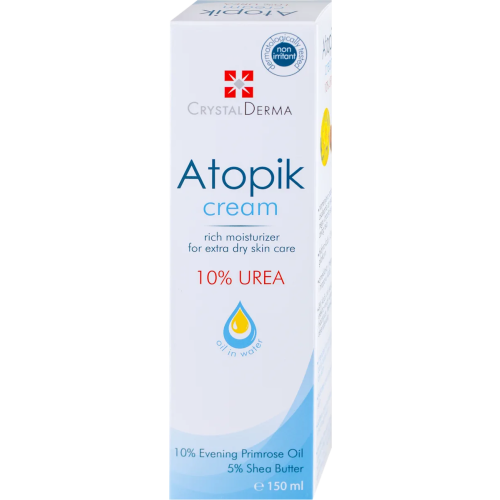 Crystal Derma Atopik Cream 10% Urea 150 ml