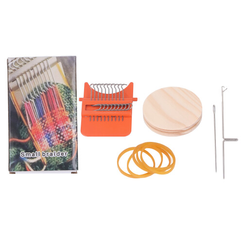 10 Hooks Mini Loom Machine Household Small Weaving