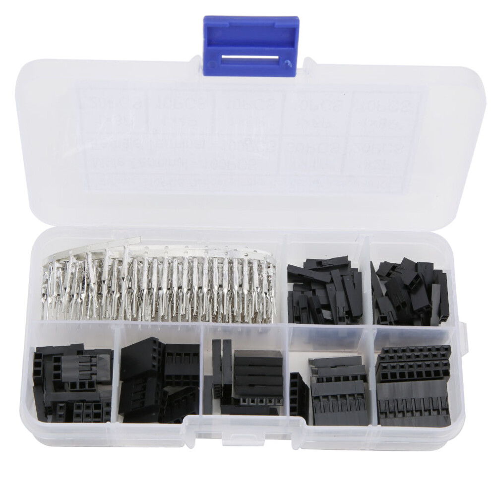 310pcs 2.54mm 9 Value Male Female Cable Wire