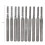10pcs 2mm Cemented Carbide End Mill Engraving Bits 10