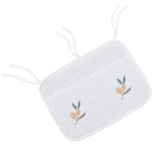Praktischer Olive Soft Cotton Hängender Organizer für Babysachen