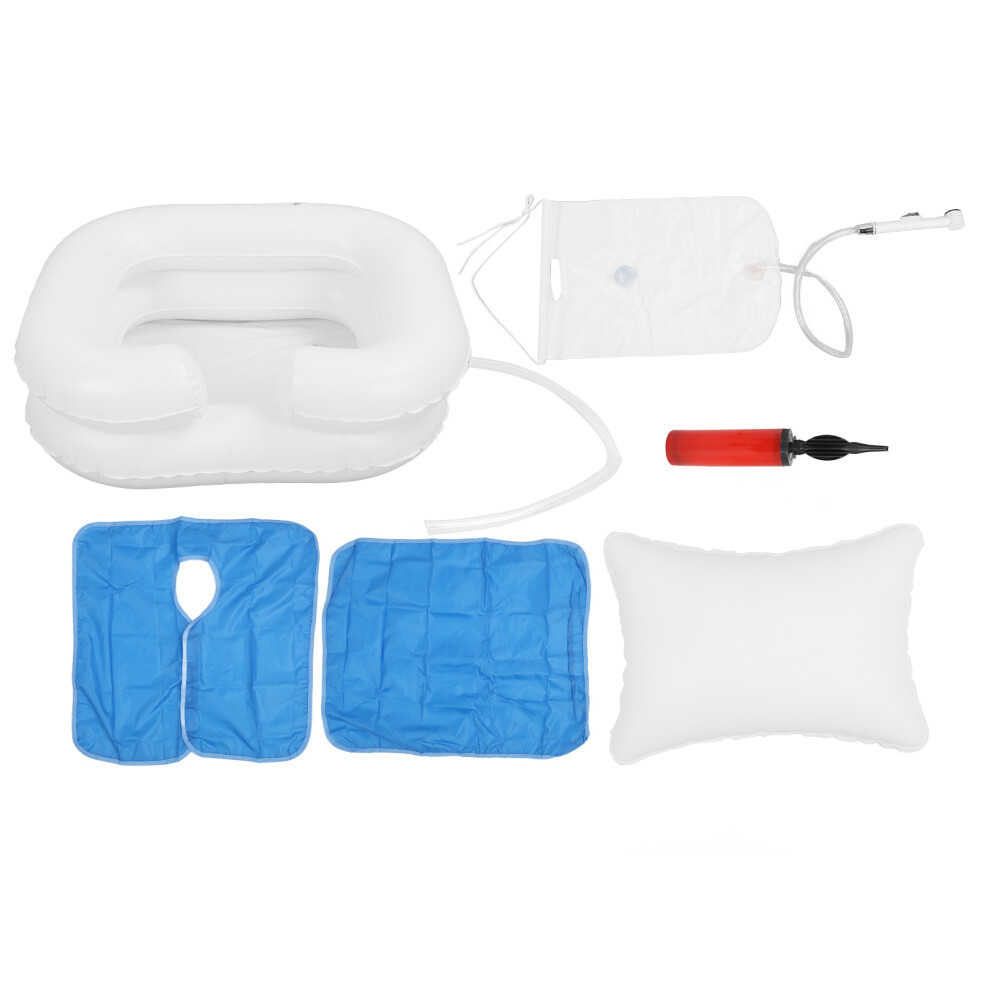 Inflatable Bedside Shampoo Basin Kit Inflatable