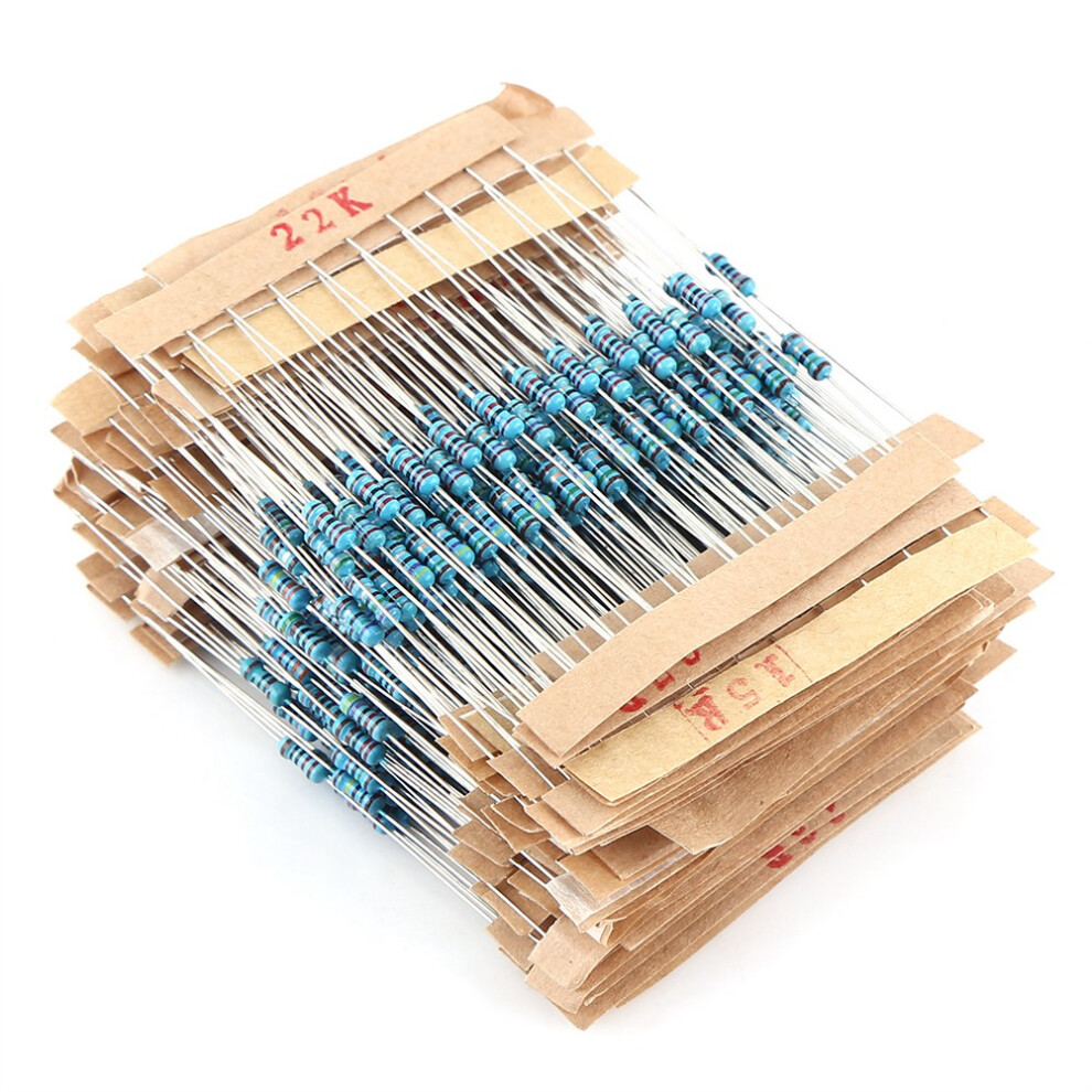 560pcs 56 Types Metal Film Resistor Electronic