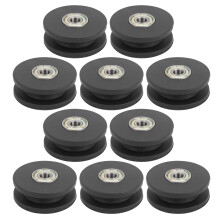 10pcs 50mm Nylon Fitness Bearing Pulley Home Gym