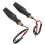 4 Stück Bernstein Motorrad-LED Blinklichter, 12V, 10,5 cm 3