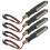 4 Stück Bernstein Motorrad-LED Blinklichter, 12V, 10,5 cm 16
