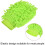 Microfiber Chenille Mitts Reusable Scratch-Free Cleaning Gloves Wash Sponge for 5