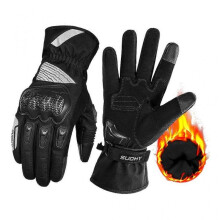 (M, Black) Motorcycle Gloves Outdoor Windproof Anti-skidding Tactical Gloves Men Gloves