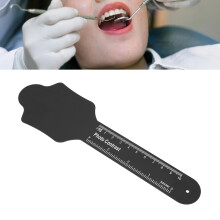 Dental Foto-Kontrastplatte Metall Für Kieferorthopädische Fotografie Schwarzer Hintergrund