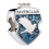 Harry Potter Harry Potter Sterling Silver Ravenclaw House Shield Spacer Bead 1