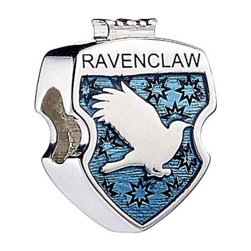 Harry Potter Harry Potter Sterling Silver Ravenclaw House Shield Spacer Bead