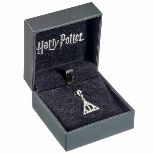 Harry Potter Harry Potter Sterling Silver Crystal Charm Deathly Hallows 1