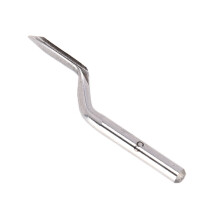 Haltbare gebogene Nähmaschinennadel, 2 Größen, tragbare Piercing-Nadel Nr. 3