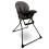 My Babiie MBHC1 Compact Highchair - Black Leopard 1