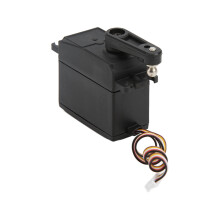 RC-Auto-Lenkservo mit 5 Drähten und Servoarm für Wltoys 104001 1/10 Modell