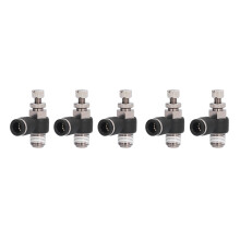 SC PVC L-Typ Rechtsanschlag-Drosselventil, Gewindemännlich, Gas, 1,0-1,2 MPa