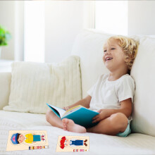 Holz-Menschlicher Körpermodell-Puzzle für Kinder Spaß Anatomie-Lehrmittel