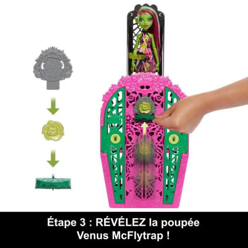 Monster High MONSTER HIGH Mysterious Secrets Venus McFlytrap Set - Monster High - HYT75 - Board Game 2