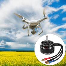 D3530EVO 3530 RC bürstenloser Motor 5mm Welle 1000KV Schwarz