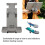 Support de tablette gris pour Mavic Air 2/2S/Mini 2 66g 7