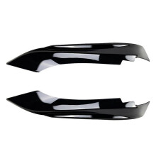 For 4-Series F32 F33 F36 2014-2020 Front Bumper Lip Angle Diffuser Splitter Spoiler Protector Bright Black