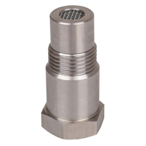 10-1PCS Car Oxygen O2 Sensor M18X15 Adapter Fitting CEL Fix Check Engine Light Eliminator Adapter Stainless Oxygen O2 Sensors 2