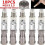 10-1PCS Car Oxygen O2 Sensor M18X15 Adapter Fitting CEL Fix Check Engine Light Eliminator Adapter Stainless Oxygen O2 Sensors 1