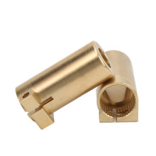 Messing-Rückachsenadapter Gegengewicht für 1/10 RC Auto SCX10 II 90046