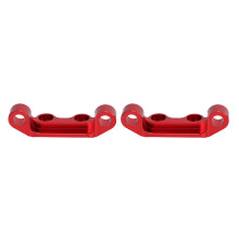 Langleber RC Metall-Obere Aufhängung Armaufnahme TT02 1/10 Rot