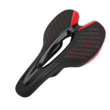 Mountainbike-Sattel 911 Schwarz/Rot Ergonomisch Atmungsaktiv Wasserdicht Sattel