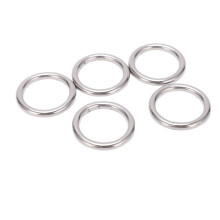 5 Stück 30mm Edelstahl Runde O-Ringe Vielseitig für Yoga, Segeln,Tauchen