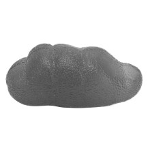 Palla elastica con presa per dita in gel, 84,5 cm, grigia
