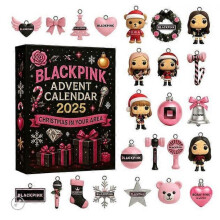 Blackpink 2025 Advent Calendar Blind Box Christmas Tree Decoration Acrylic Pendant