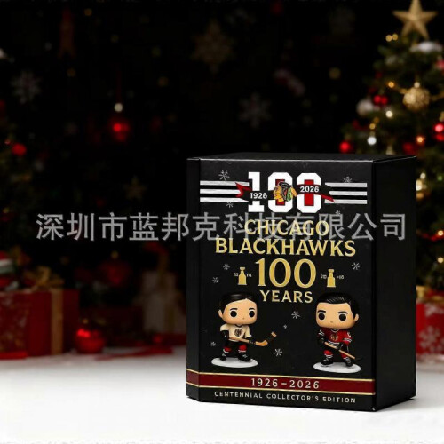 Chicago Blackhawks 100th Anniversary Countdown Calendar Box 1