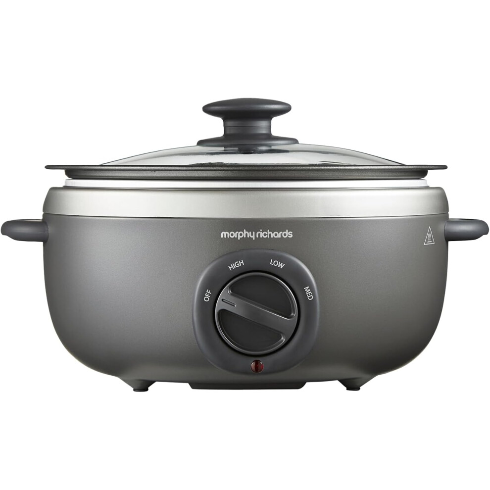Morphy Richards 3.5L Sear & Stew Oval Slow Cooker