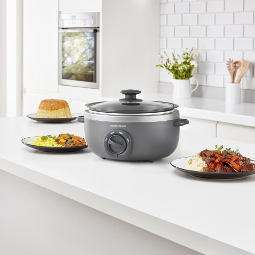 Morphy Richards Morphy Richards 3.5L Sear & Stew Oval Slow Cooker 1
