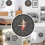 HD 1080P Multi-Functional Wall Clock WiFi Camera with Recording, Motion Detection, and Audio Recording 5