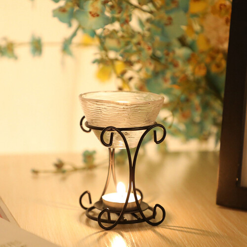 Glas-Essential-Öl-Diffusor - 80 ml Wassertank, 7,5 x 7,5 x 11,3 cm 2