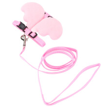 Verstellbarer pinker, hautfreundlicher Brustgurt für Enten, Hühner und Gänse S
