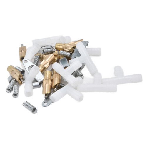 10 Stück Automatischer Kaninchen-Nippel-Trinker mit Bogen-Design, 8 mm 1