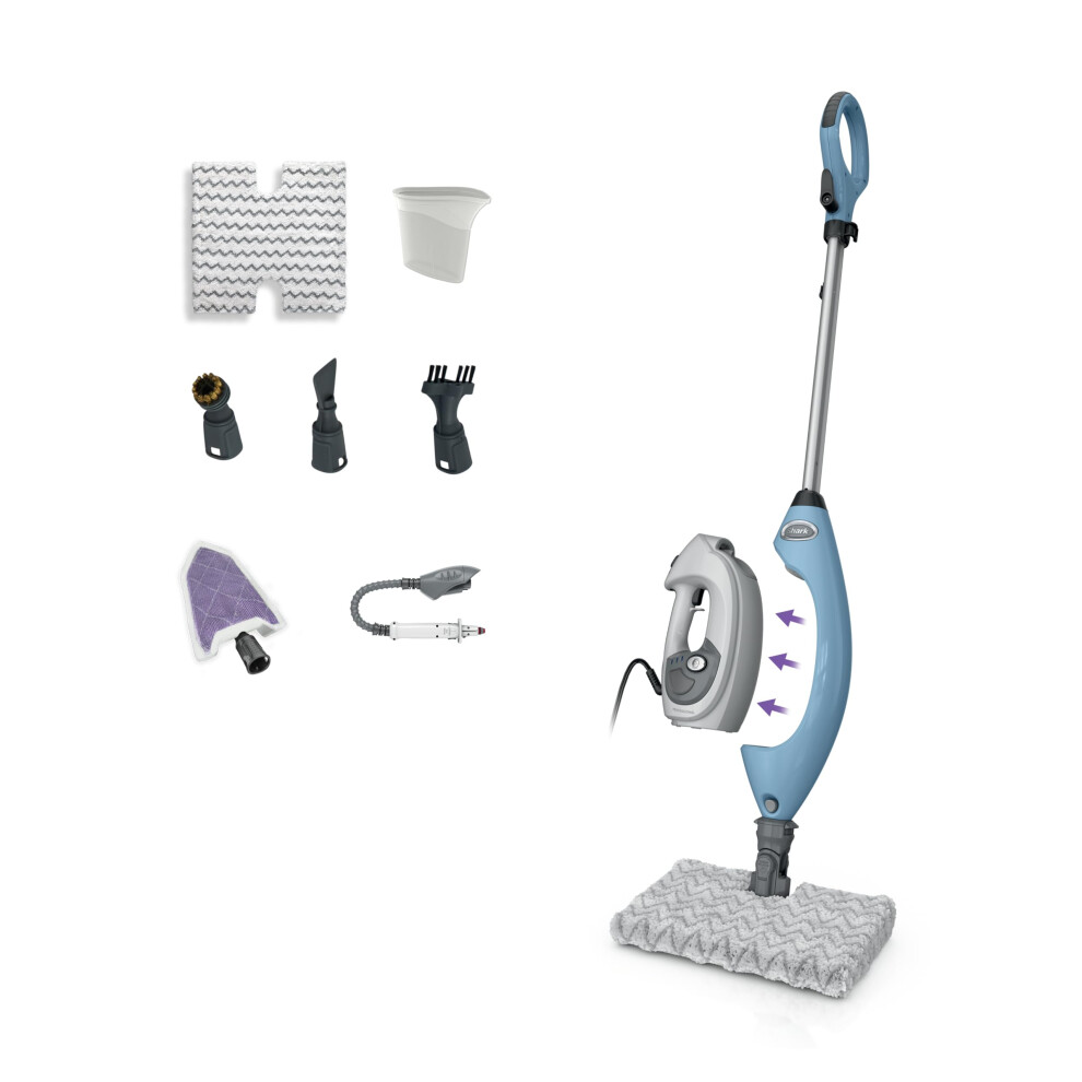 Shark Lift-Away 5-In-1 Steam Mop With Detachable Handheld Steam Cleaner, For Whole Home Cleaning In 622356696043